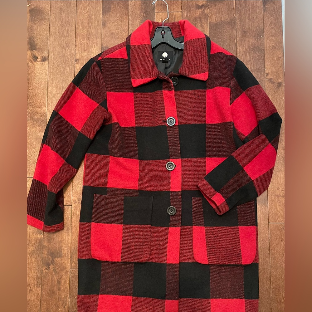 Hunter Plaid Coat